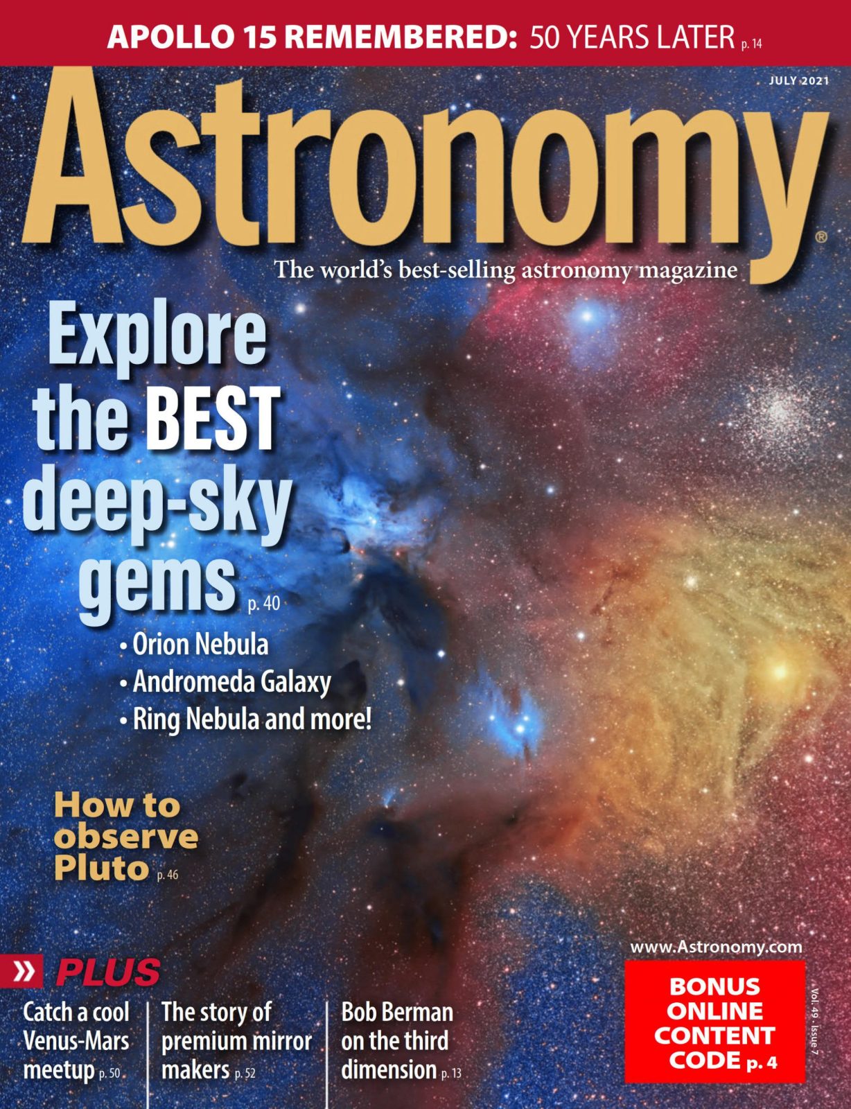 Astronomy 天文学杂志 JULY 2021